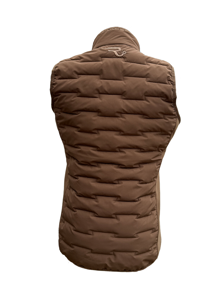 tailored riding fit vest with elastic side panels, cute riding fit apparel