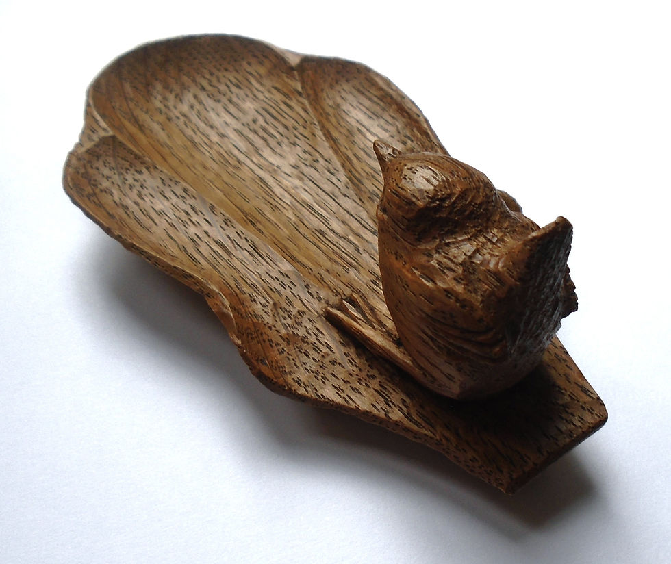 Thumbnail: Ex Mouseman Craftsman, Bob 'Wrenman' Hunter, Bespoke Pin Tray