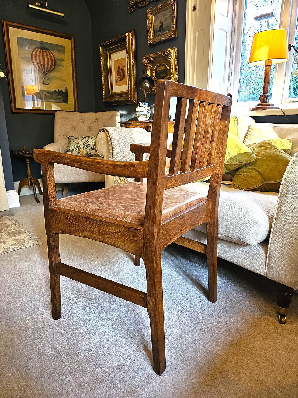 Thumbnail: Vintage Robert 'Mouseman' Thompson Armchair.