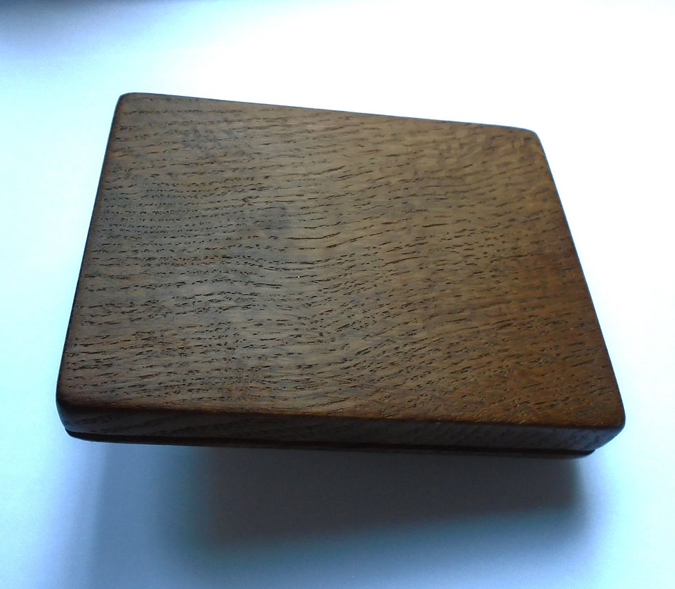 Thumbnail: Rare Early Robert 'Mouseman' Thompson Double Pin Tray. 1930s / 40s