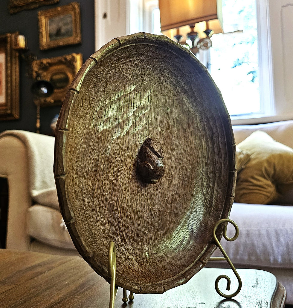 Mouseman Craftsman, Peter 'Rabbitman' Heap, Fruit Bowl