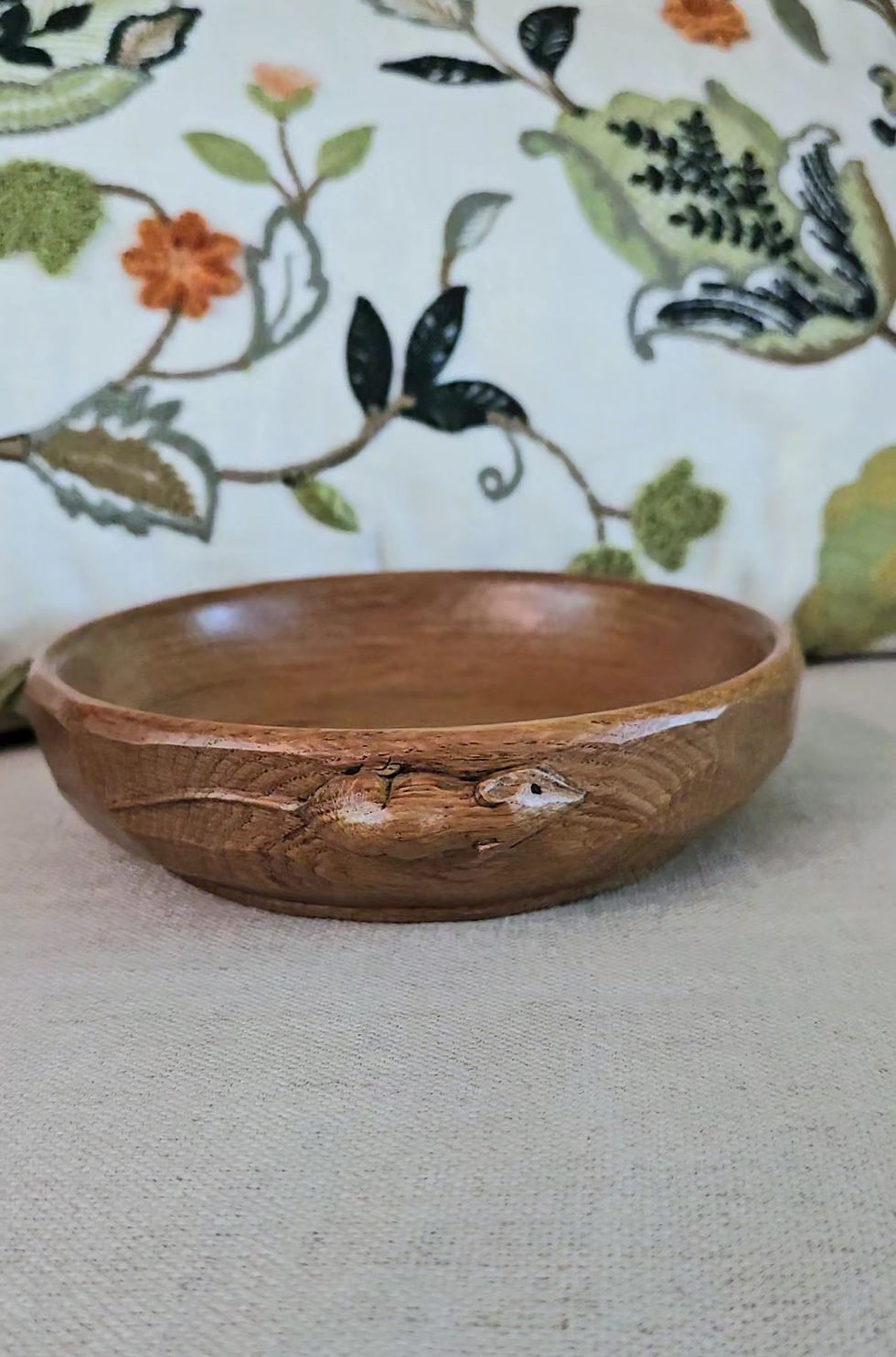 Thumbnail: Robert 'Mouseman' Thompson Vintage Nut Bowl