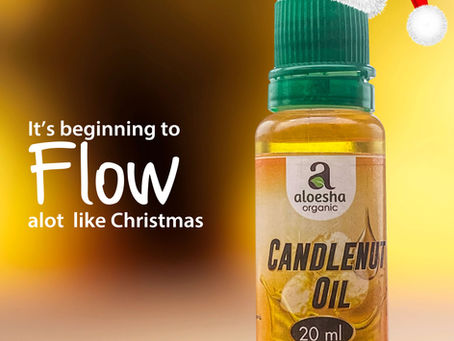 Time to shine with Candle Nut Oil.