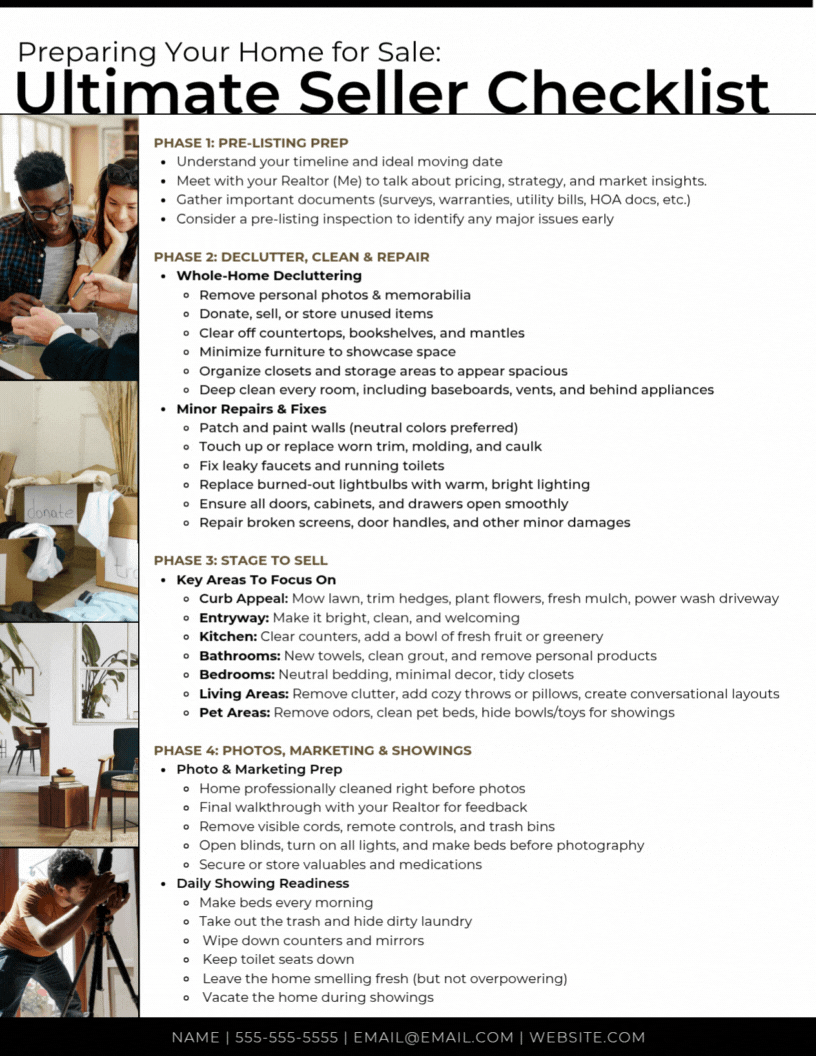 Preparing Your Home for Sale Checklist  RE Social Club.gif