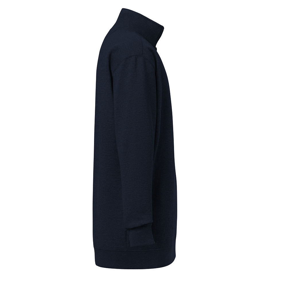 Miniature : Quarter-zip Droit MBA - Brodé en blanc 