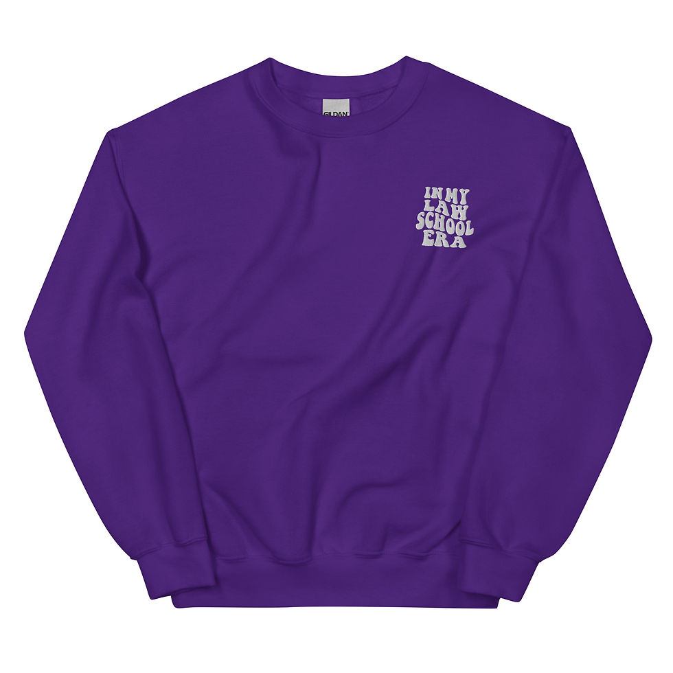 Miniature : "IN MY LAW SCHOOL ERA" Crewneck  