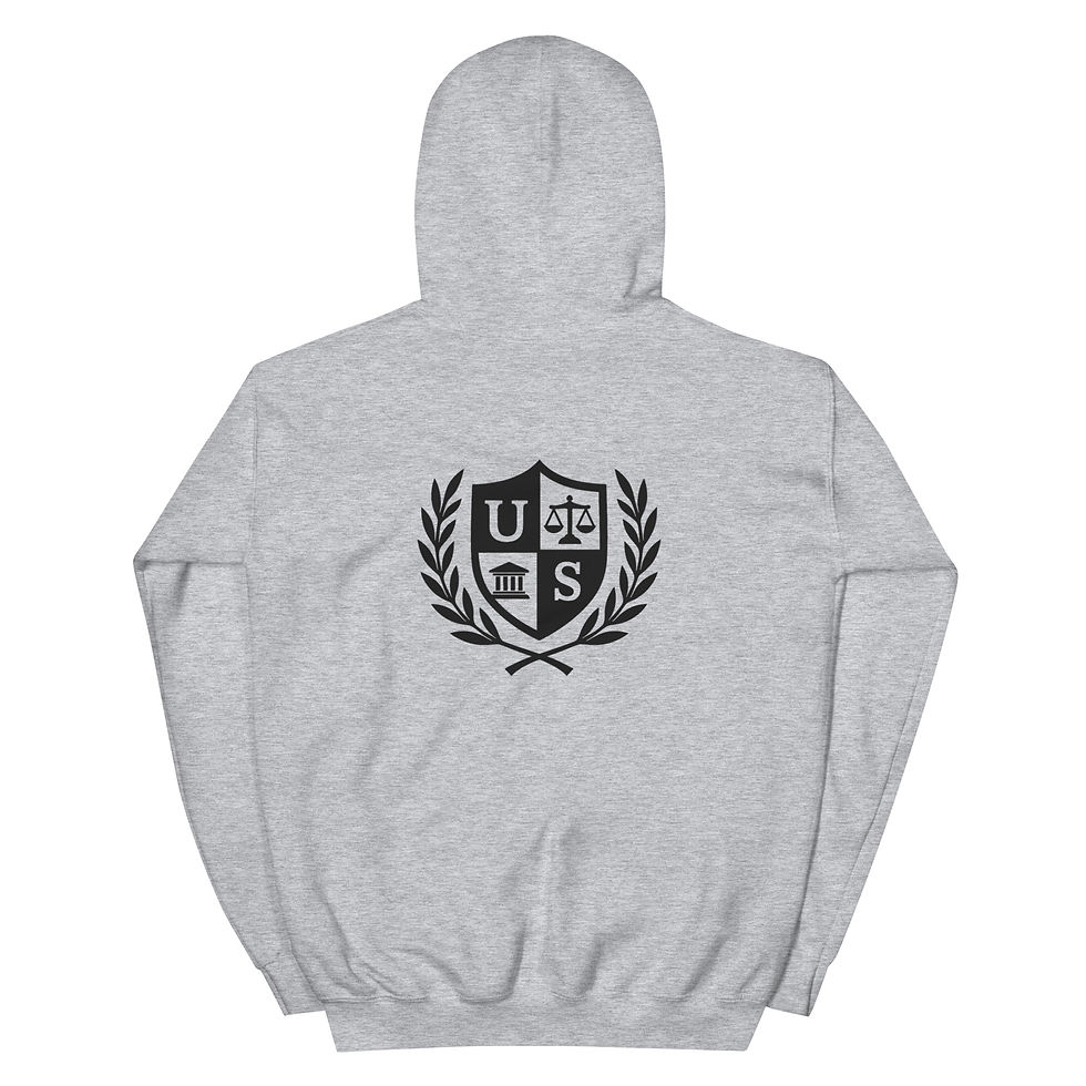 Miniature : Hoodie Droit-MBA 2024-2028 avec imprimé noir dans le dos