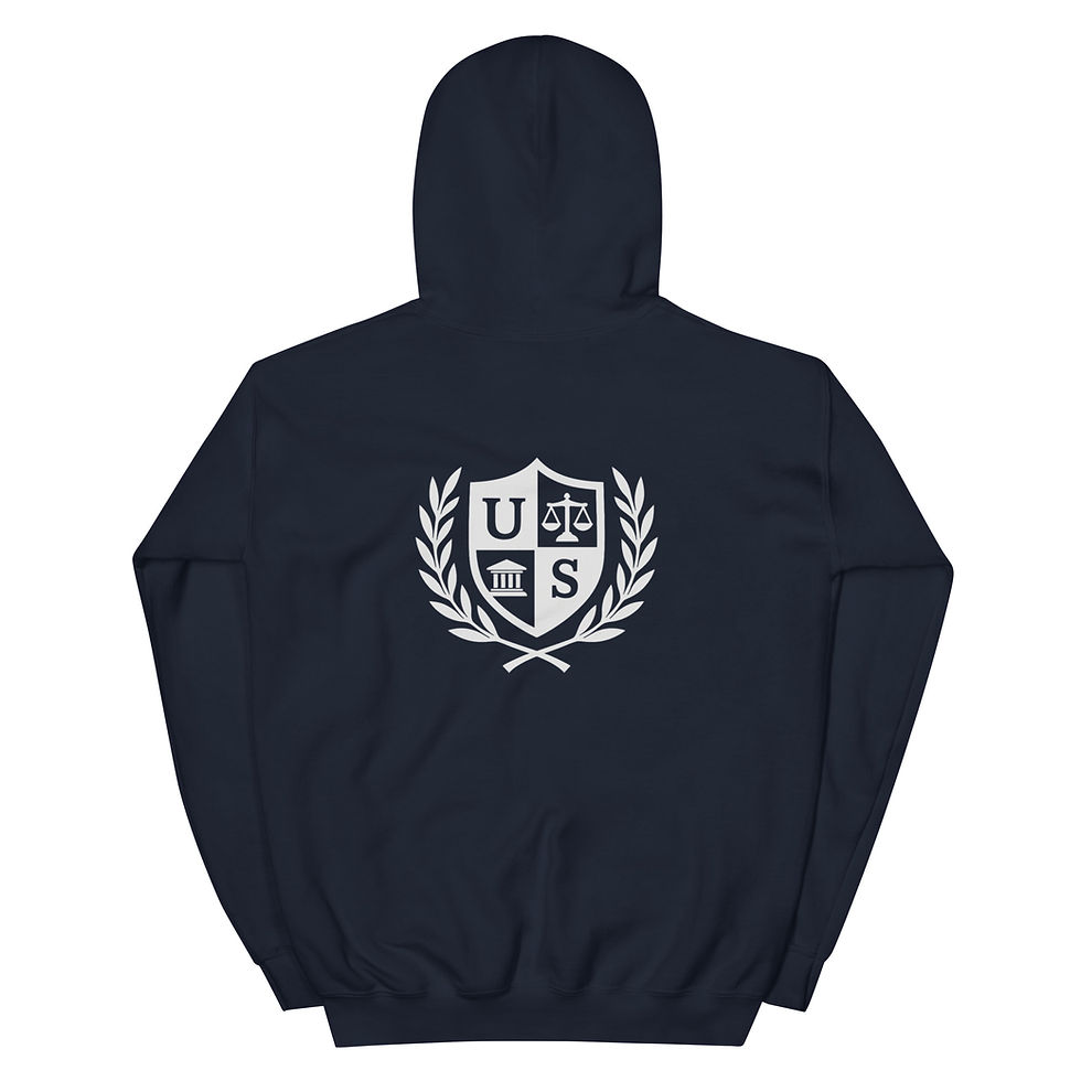 Miniature : Hoodie Droit-MBA 2024-2028 avec imprimé blanc dans le dos