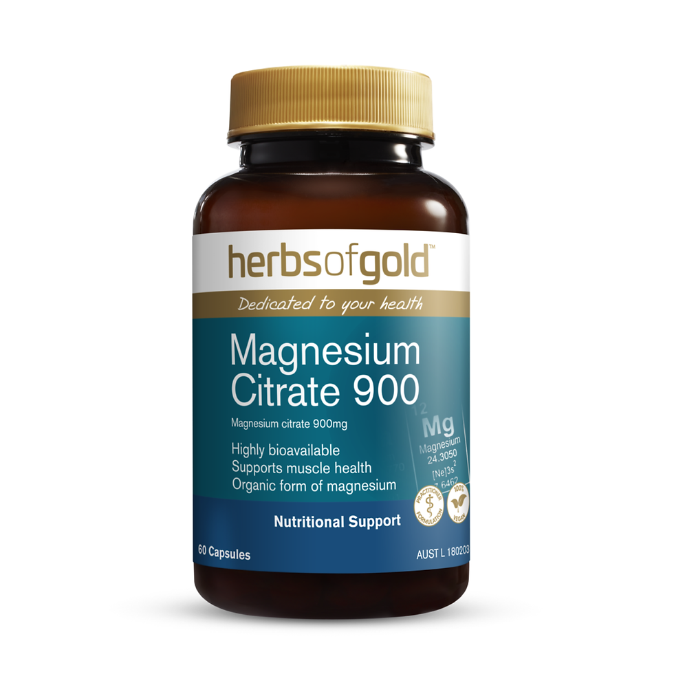 Herbs of Gold - Magnesium Citrate 900