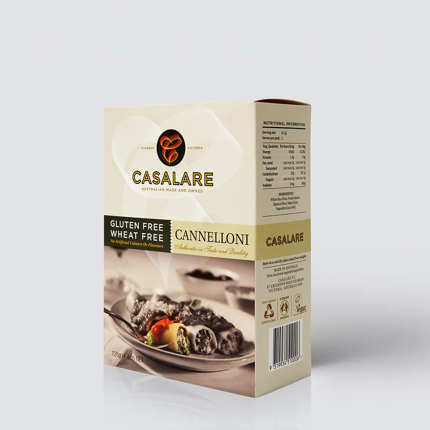 Thumbnail: Casalare - Cannelloni Gluten and Wheat Free