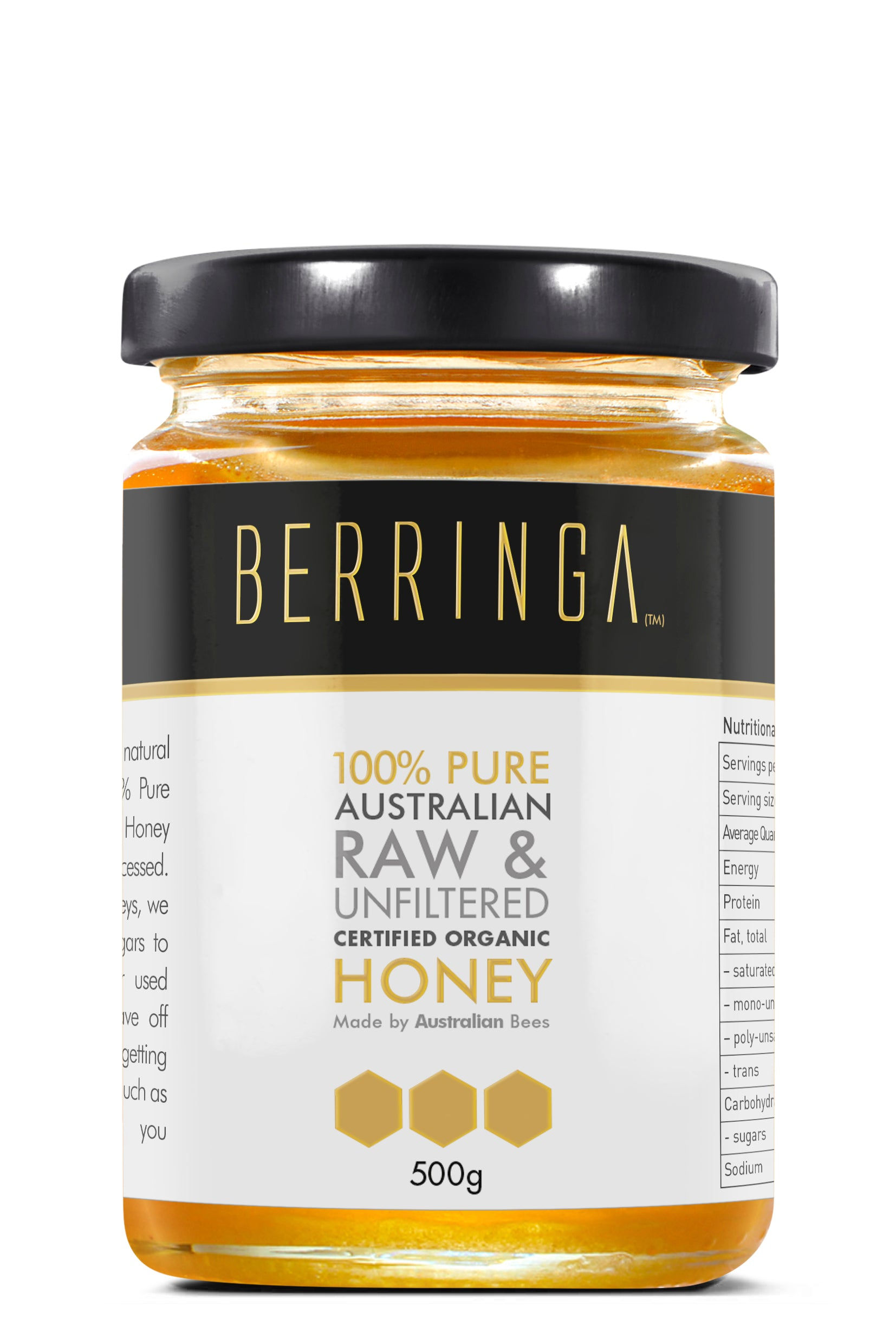 Berringa - Raw Eucalyptus Organic Honey