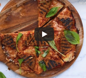 One-Pan Vegan Pizza with Green Goodness Dressing