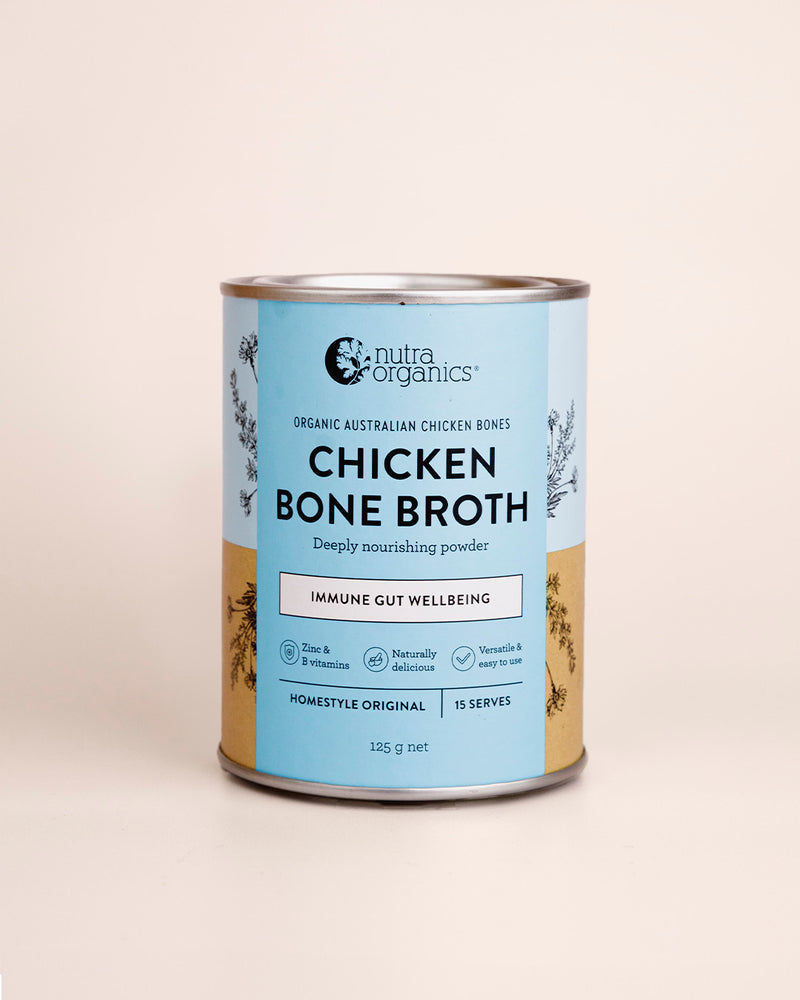 Nutraorganics - Chicken Bone Broth Homestyle Original 125g