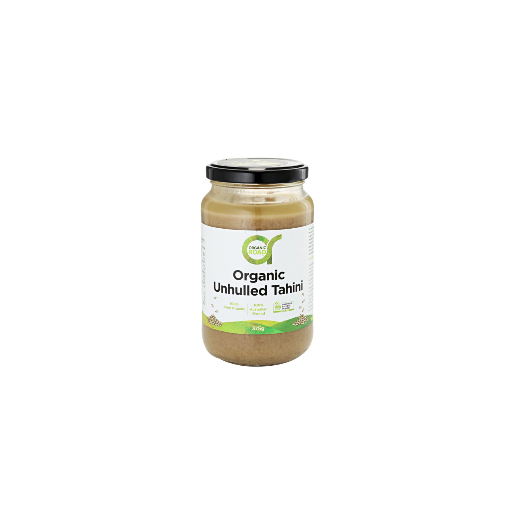 Organic Road - Organic UnHulled Tahini 375gm