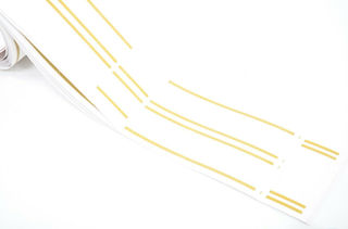 ALPINA  Streifen Heck Gold デコセット GOLD STRIPE DECAL SET FOR ALPINA CARS ORIGINAL | Classique Autowerks