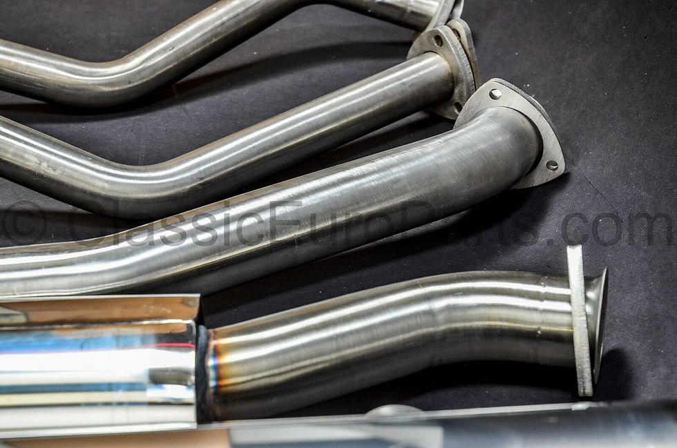 BMW E9 FULL STAINLESS EXHAUST SYSTEM