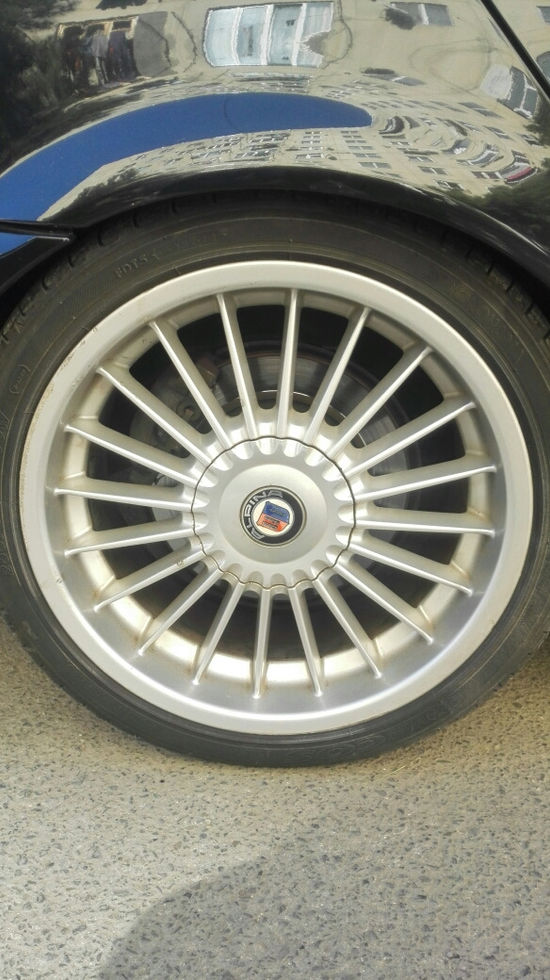ALPINA WHEEL CENTER CAP FOR CLASSIC II / STYLING 5 LUG WHEELS