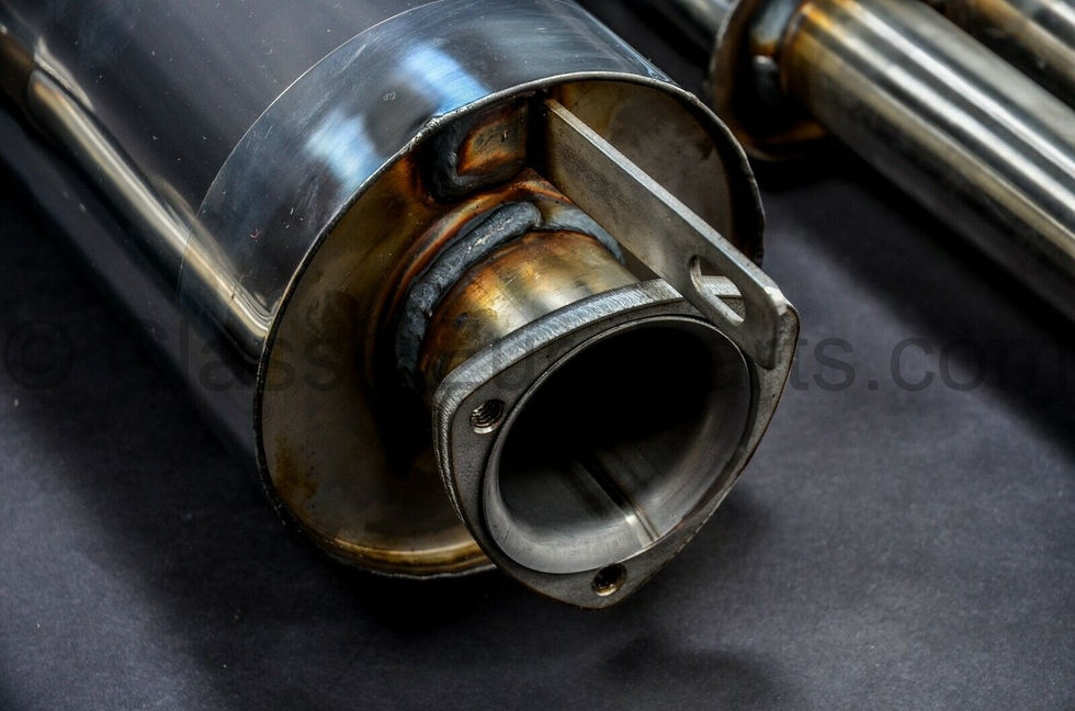 BMW E9 FULL STAINLESS EXHAUST SYSTEM