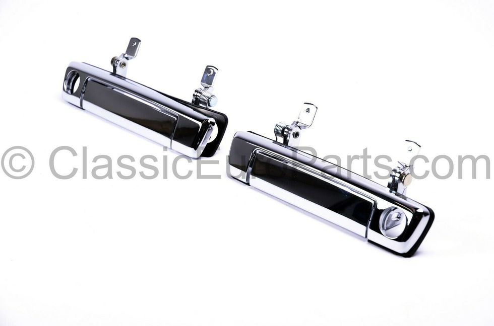 BMW E23 / E24 OUTER DOOR HANDLE CHROME SET