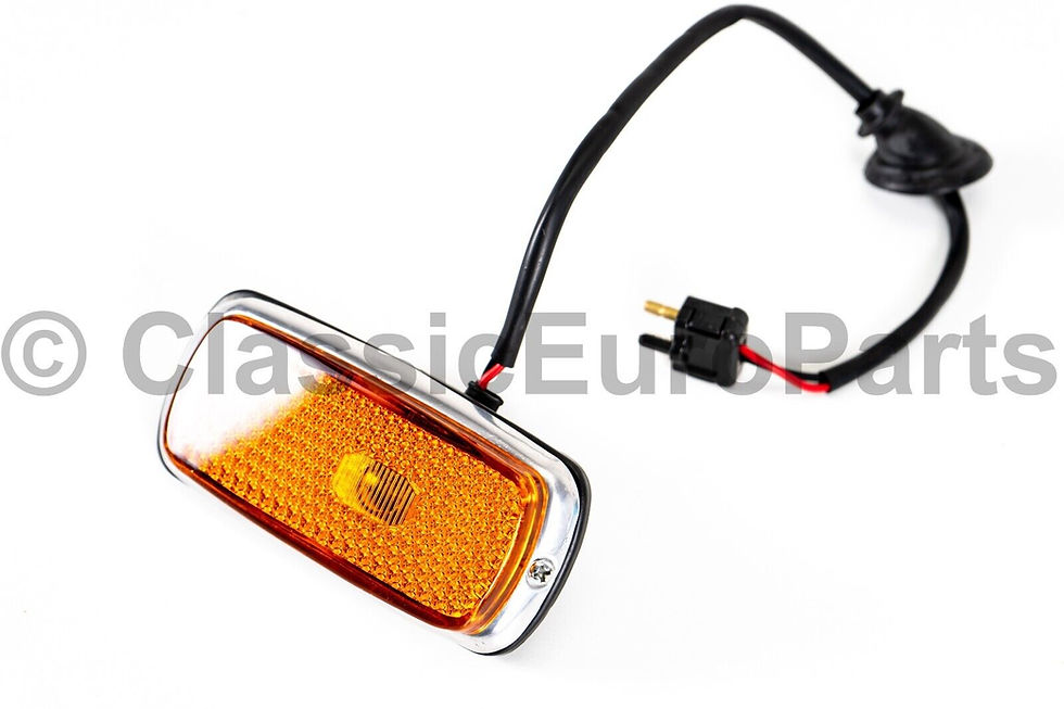 BMW E3 / E6 / E9 / E10 GLOWING AMBER SIDE MARKER