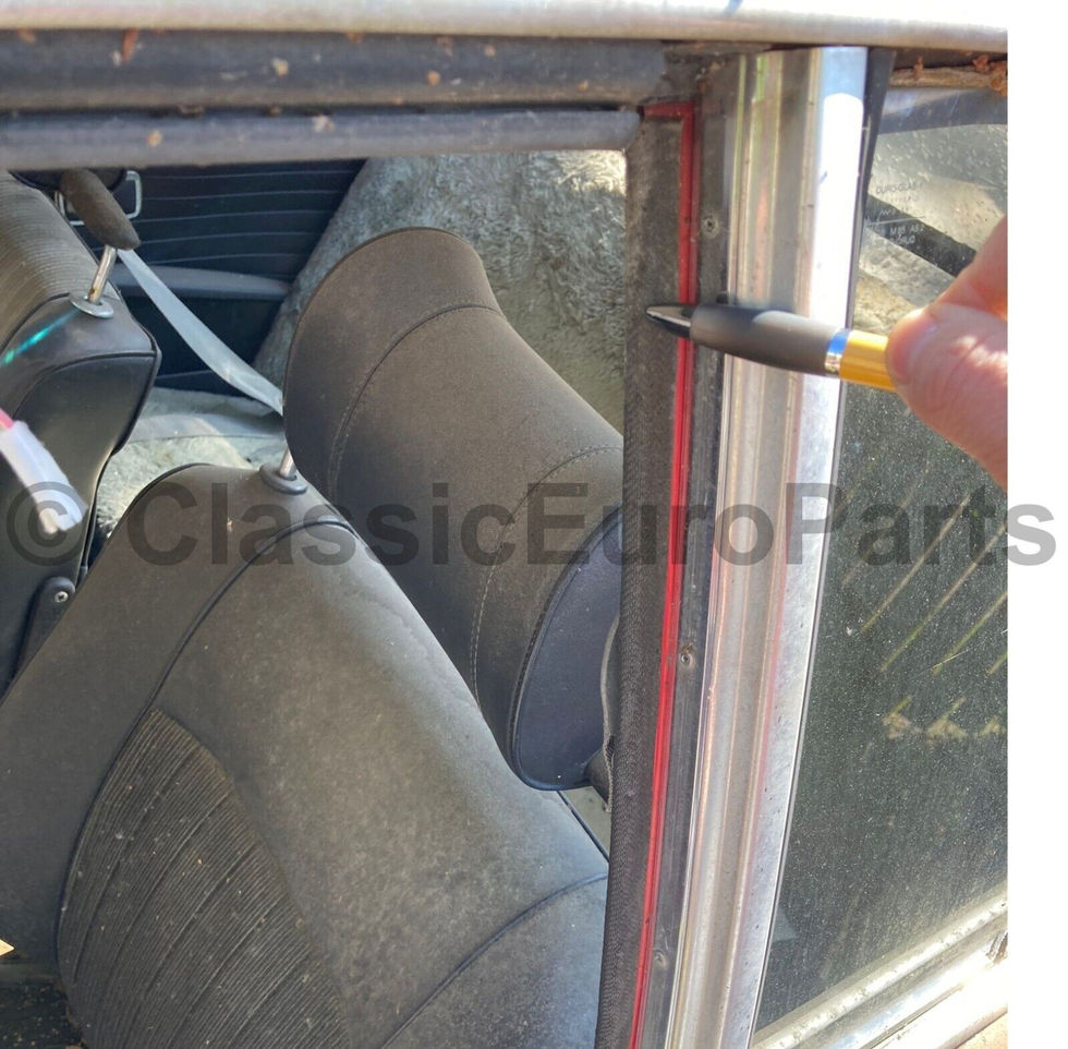 BMW E10 DOOR OPENING B PILLAR TRIM