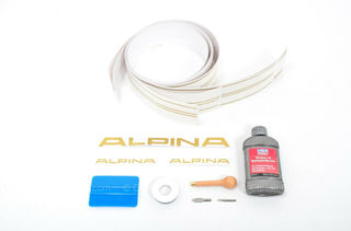 ALPINA  Streifen Heck Gold デコセット GOLD STRIPE DECAL SET FOR ALPINA CARS ORIGINAL | Classique Autowerks