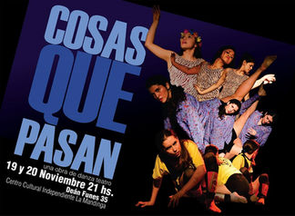 El fin de semana se presenta obra
de danza-teatro “Cosas que pasan”