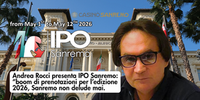🇮🇹Andrea Rocci presenta IPO Sanremo: "Boom di prenotazioni per l'edizione 2026; Sanremo non delude mai"