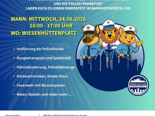 Kinderfest im Bahnhofsviertel am 24.06