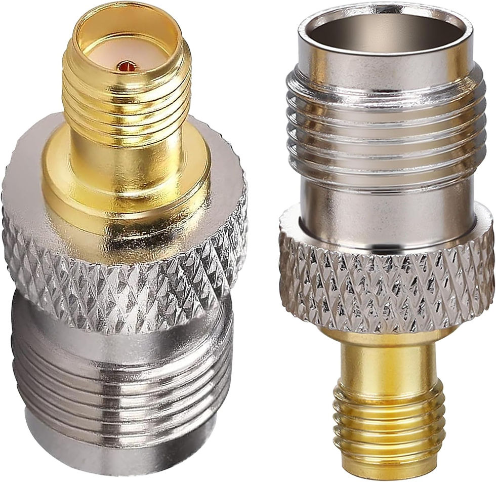 Thumbnail: ABONIX SMA Female to TNC Female Coax Connector (Pack of 2)