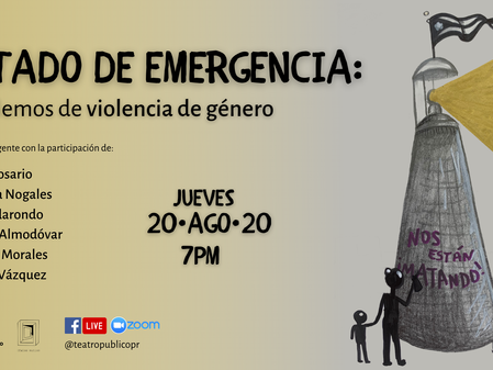 Organizaciones artísticas se unen al reclamo de Estado de Emergencia por la violencia de género