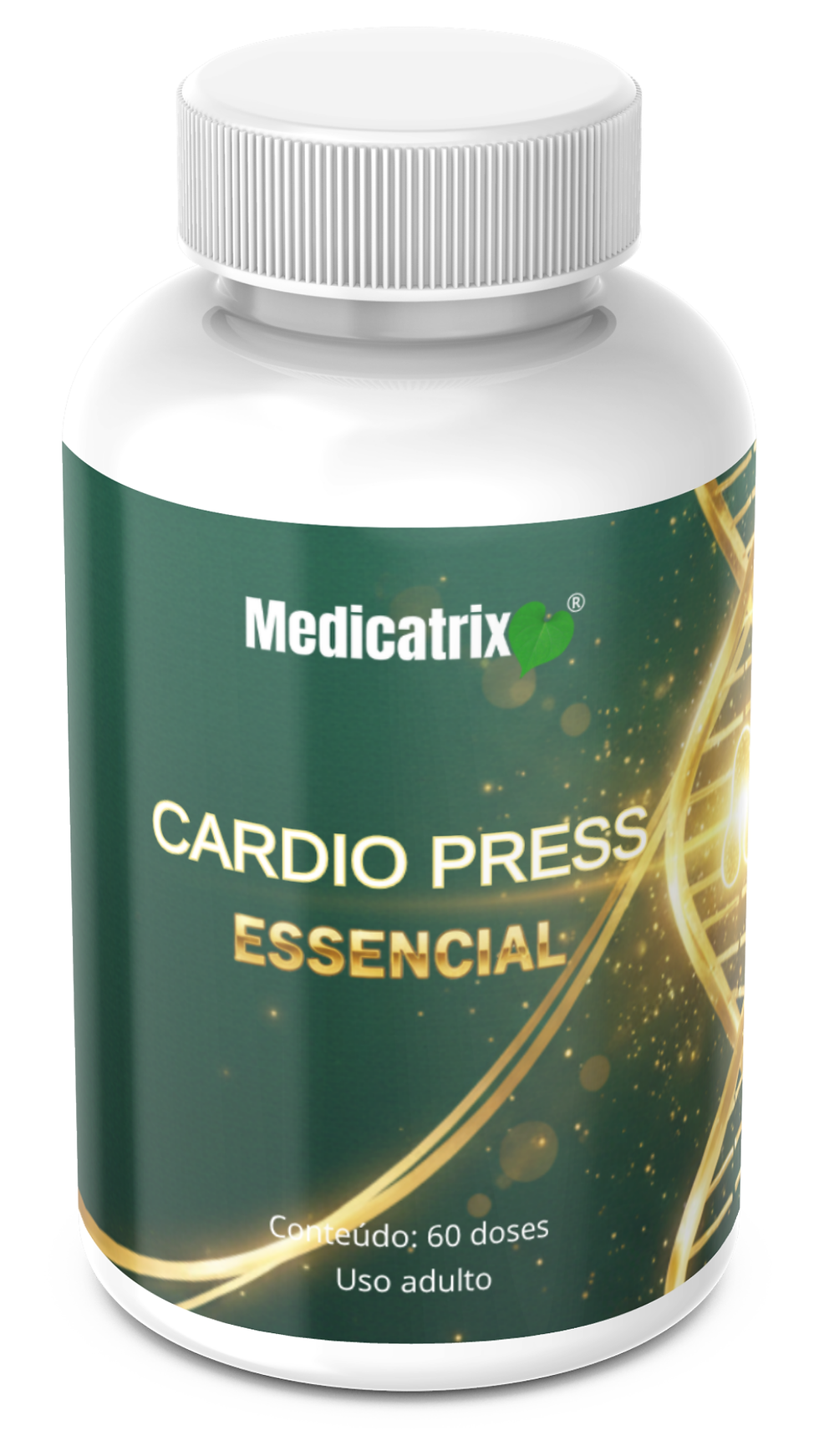 Frasco de Medicatrix® Cardio Press Essencial para tratamento da Hipertensão (Pressão alta)