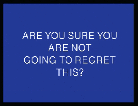 regret