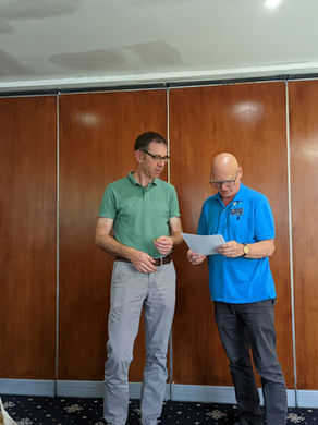 Welcoming Paul, our new Honorary Member