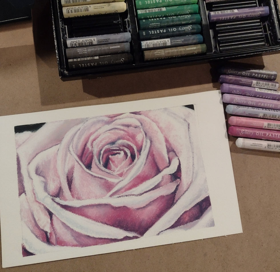 Purple Rose hand-signed fine art print by MidLifeArtist – close-up purple-ish pink rose