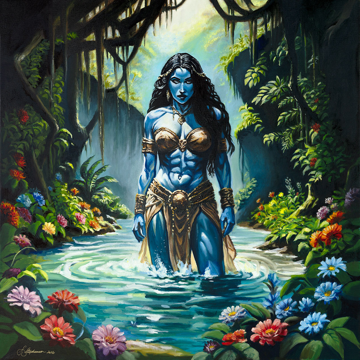 Ghost of the Interior – Amazon Warrior (Hand-Signed Print)