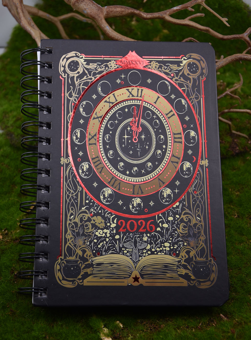 Waiting For The Night ,Witches Planner 2026