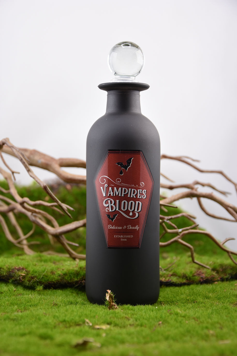 Vampire Blood Decorative Glass Potion Bottle