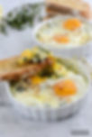 Spinach & Ricotta Baked Eggs