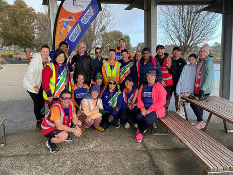 Our Coach and Club President Pramesh Prasad clocked his 300th Park Run