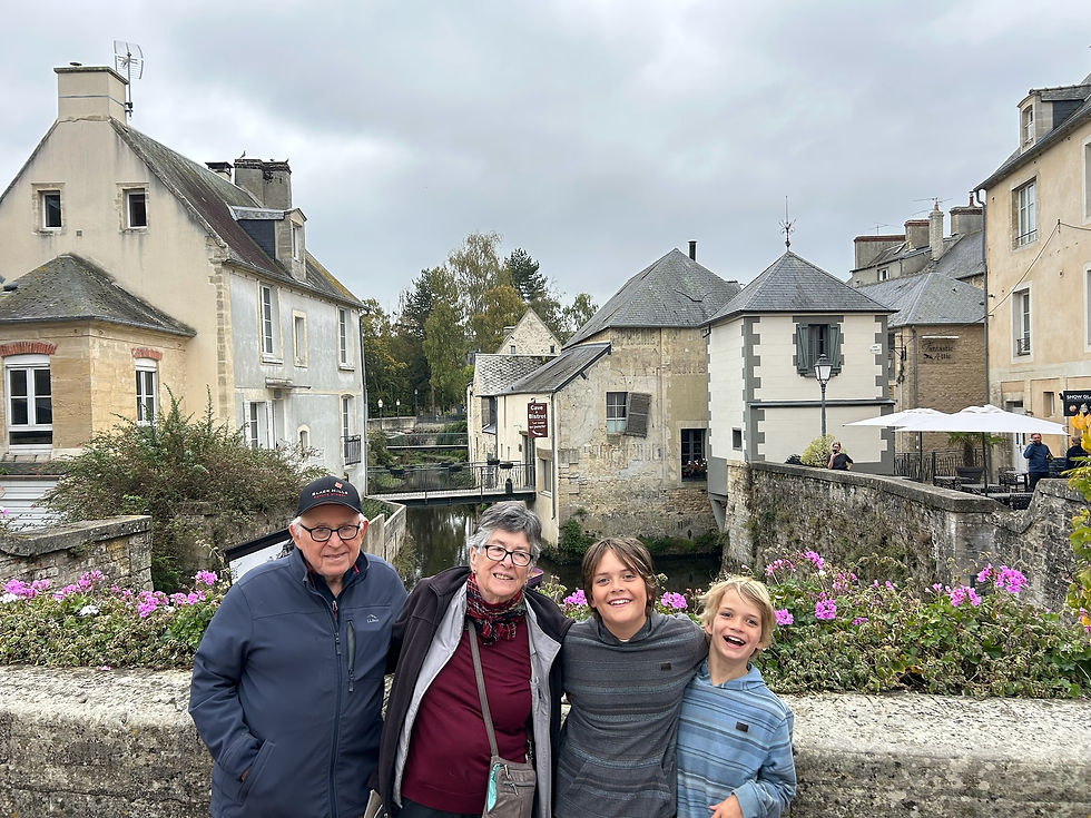  Meeting Grandma Karen and Dave for a visit