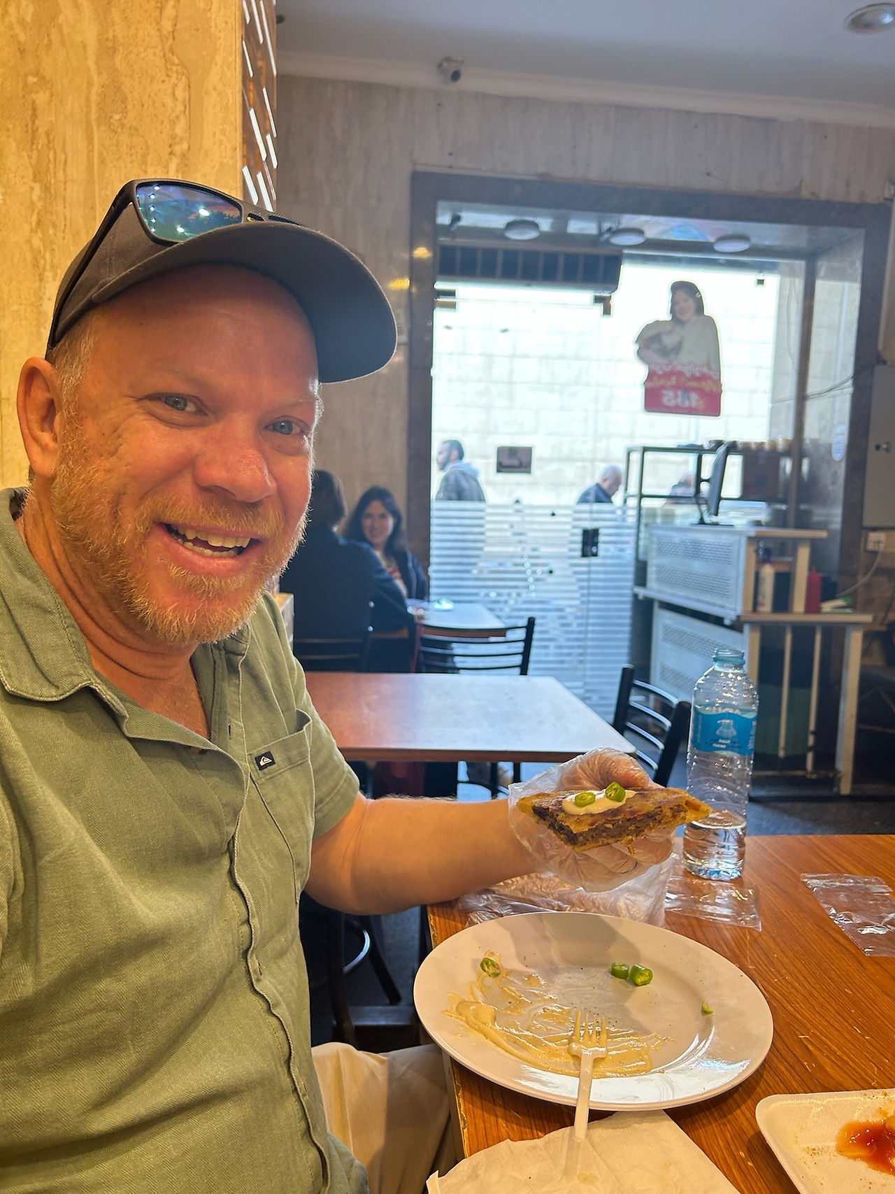 Enjoying Lunch