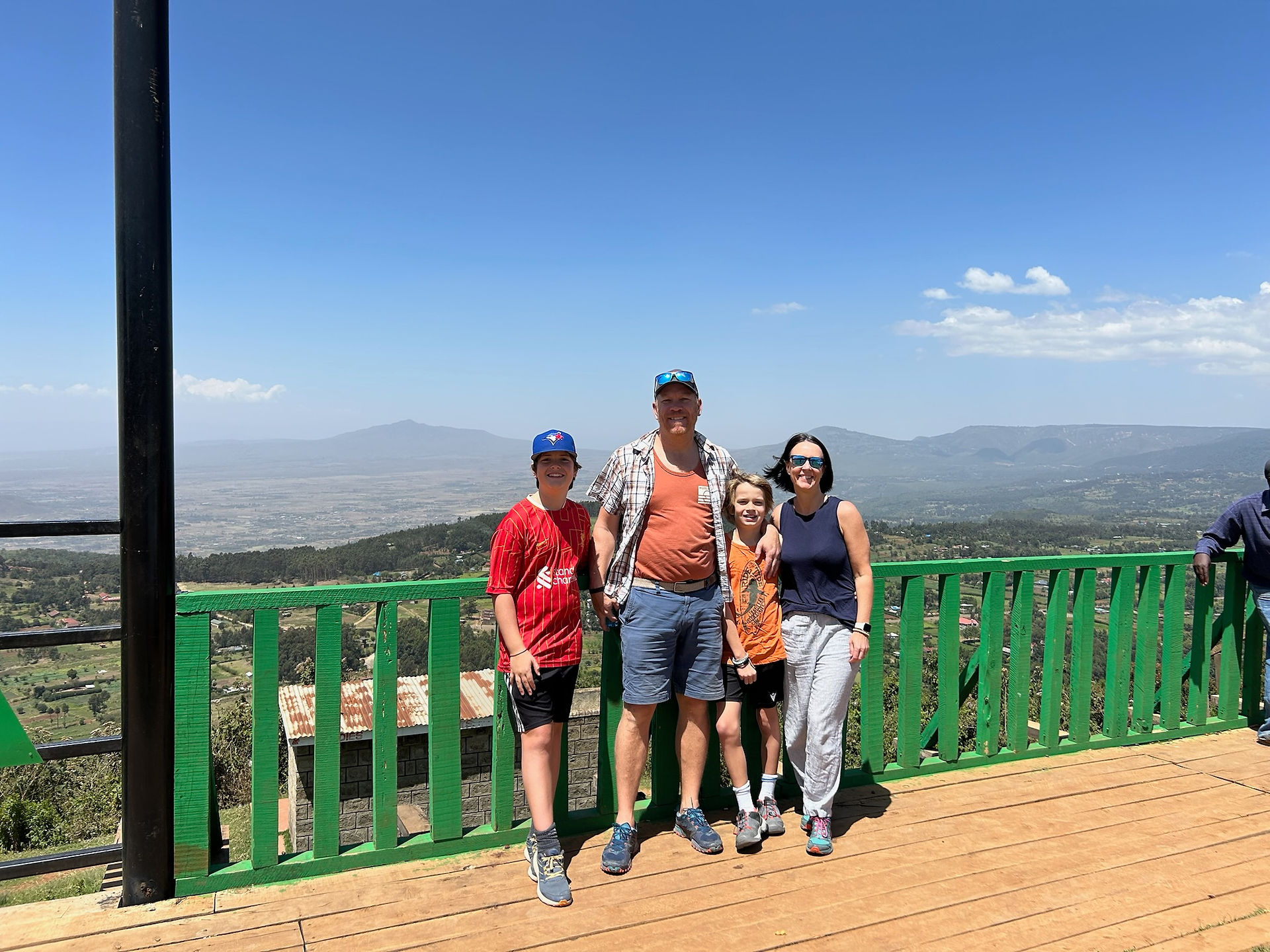 Overlooking the Great Rift Vally