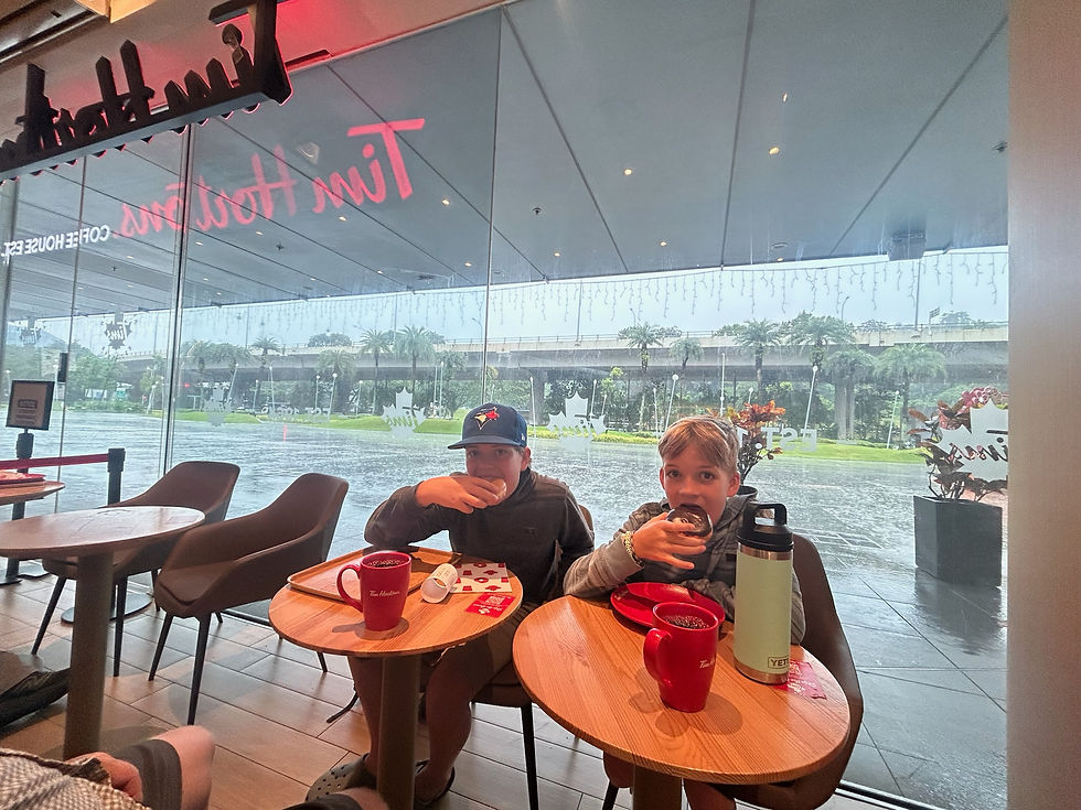 We found a Tim Hortons