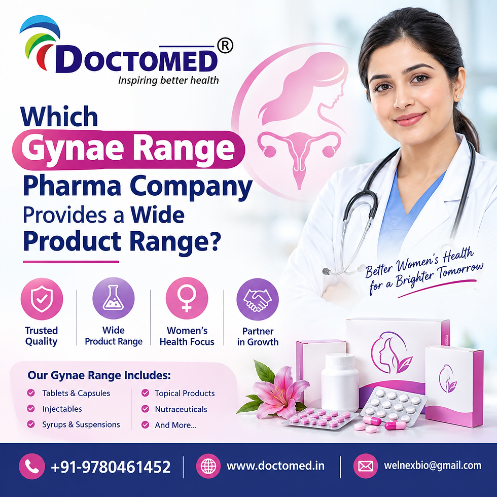 Which Gynae Range Pharma Company Provides a Wide Product Range?