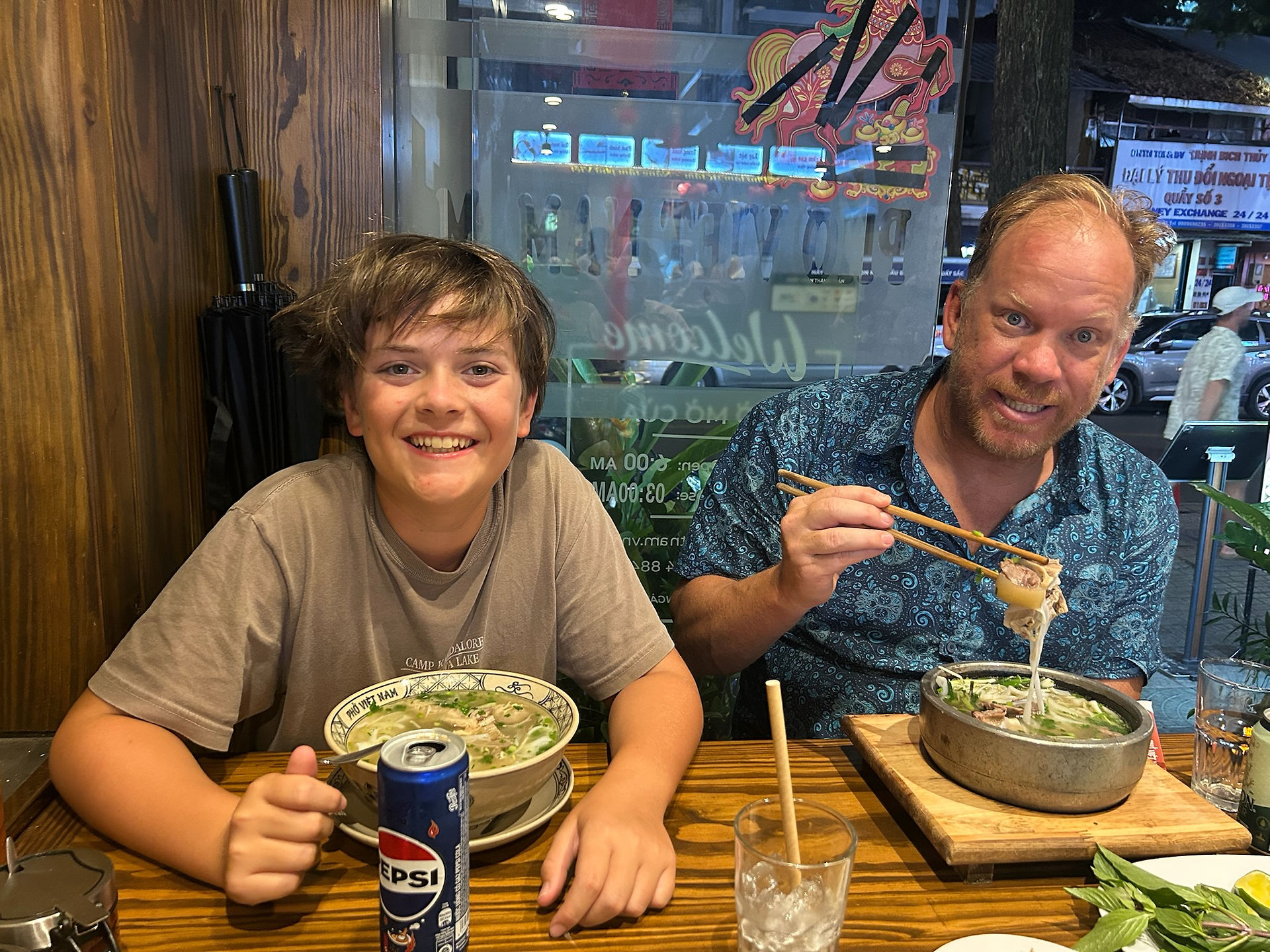 Phó & hot pot in Ho Chi Minh city