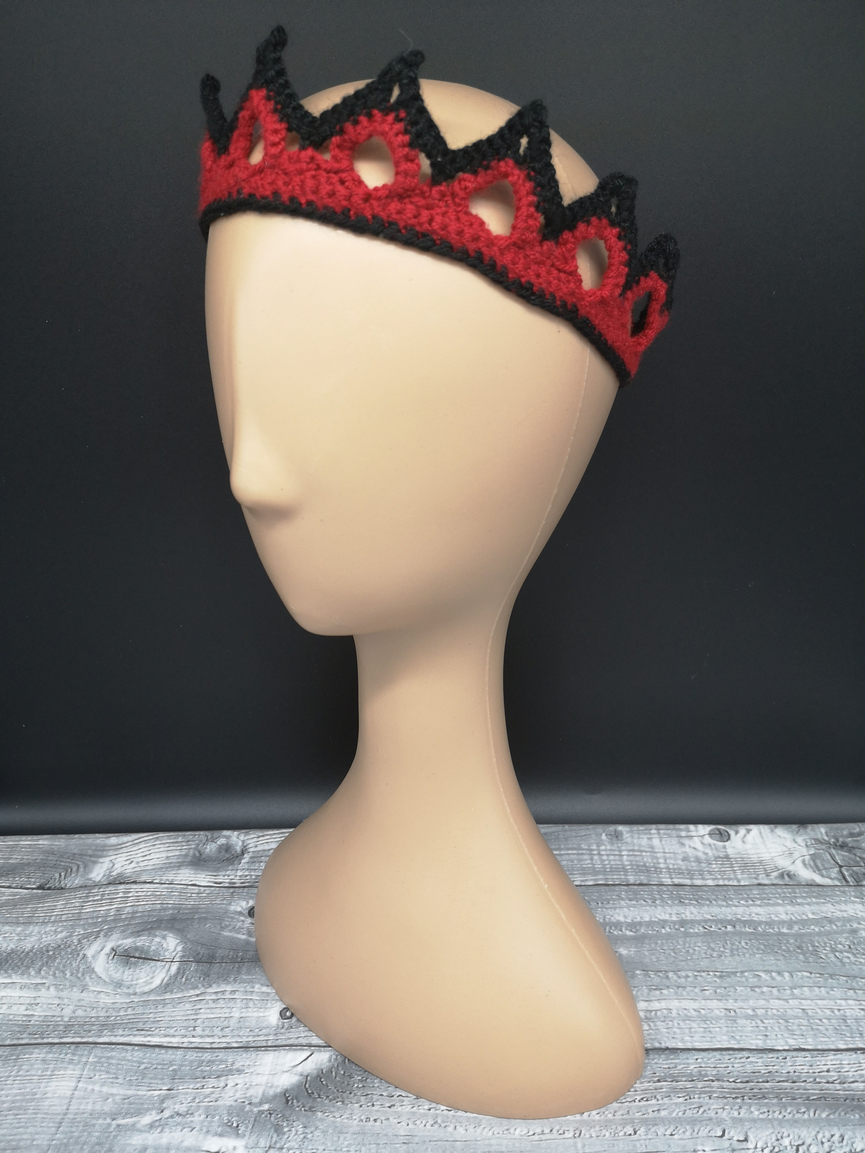 Gothic Crochet Crown