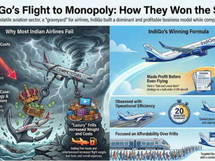 How Indigo Survived in the Graveyard of Indian Civil Aviation?