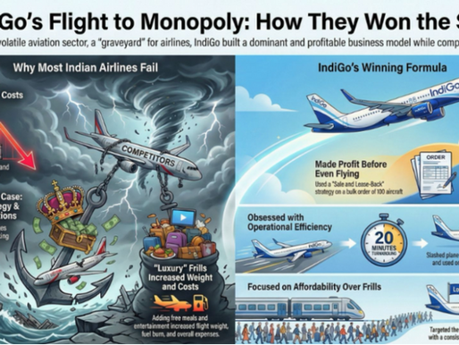 How Indigo Survived in the Graveyard of Indian Civil Aviation?