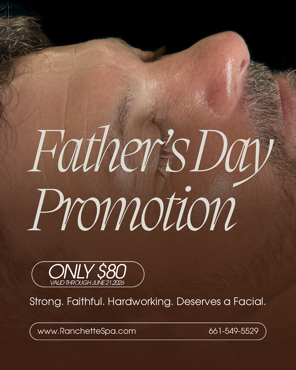 A customized facial designed specifically for hardworking men.